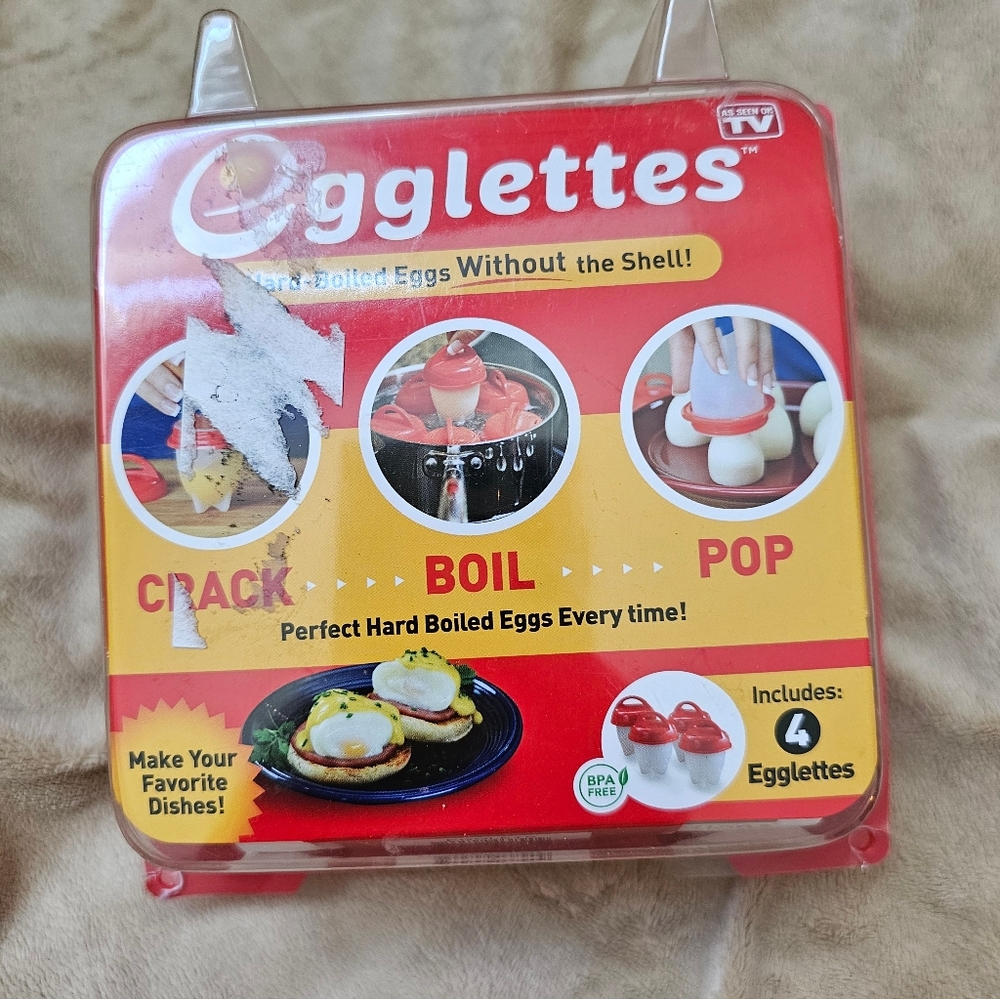 As Seen On TV Egglettes Hard Boiled Egg Cooker
